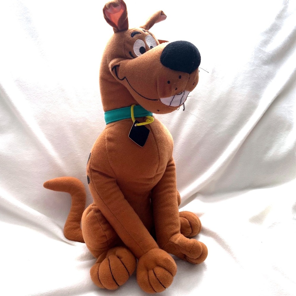 Scooby Doo Plush Stuffed Animal 12" w Tags Hanna Barbera Warner Bros Dog